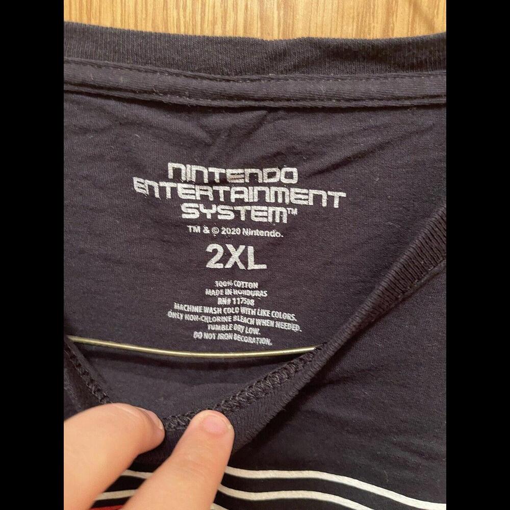 Nintendo T-Shirt Mens 2XL Entertainment System Black NES Classically Trained - Picture 3 of 6